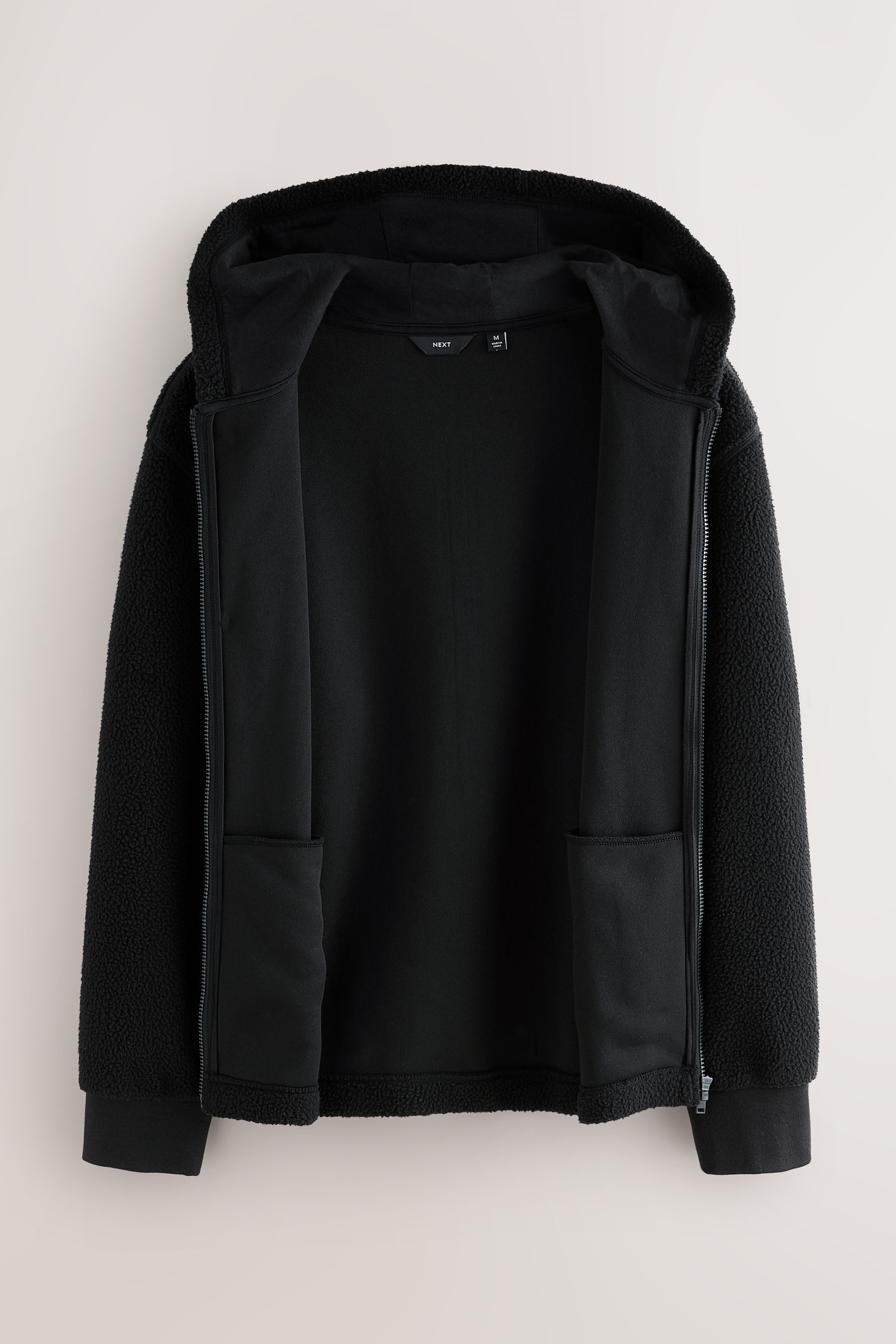 Next Fleecejacke Fleece mit Kapuze (1-St) günstig online kaufen