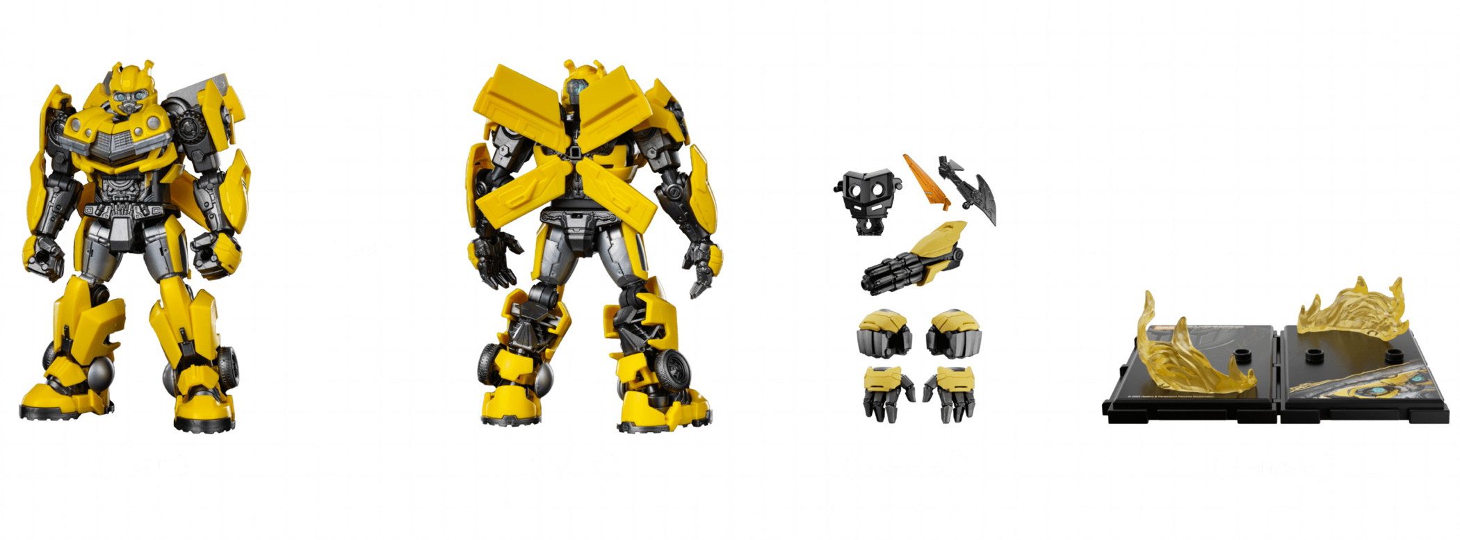 Dickie Toys Blokees Transformers Bumblebee Bausatz Figur 79 Teile 201122001 Spielbausteine
