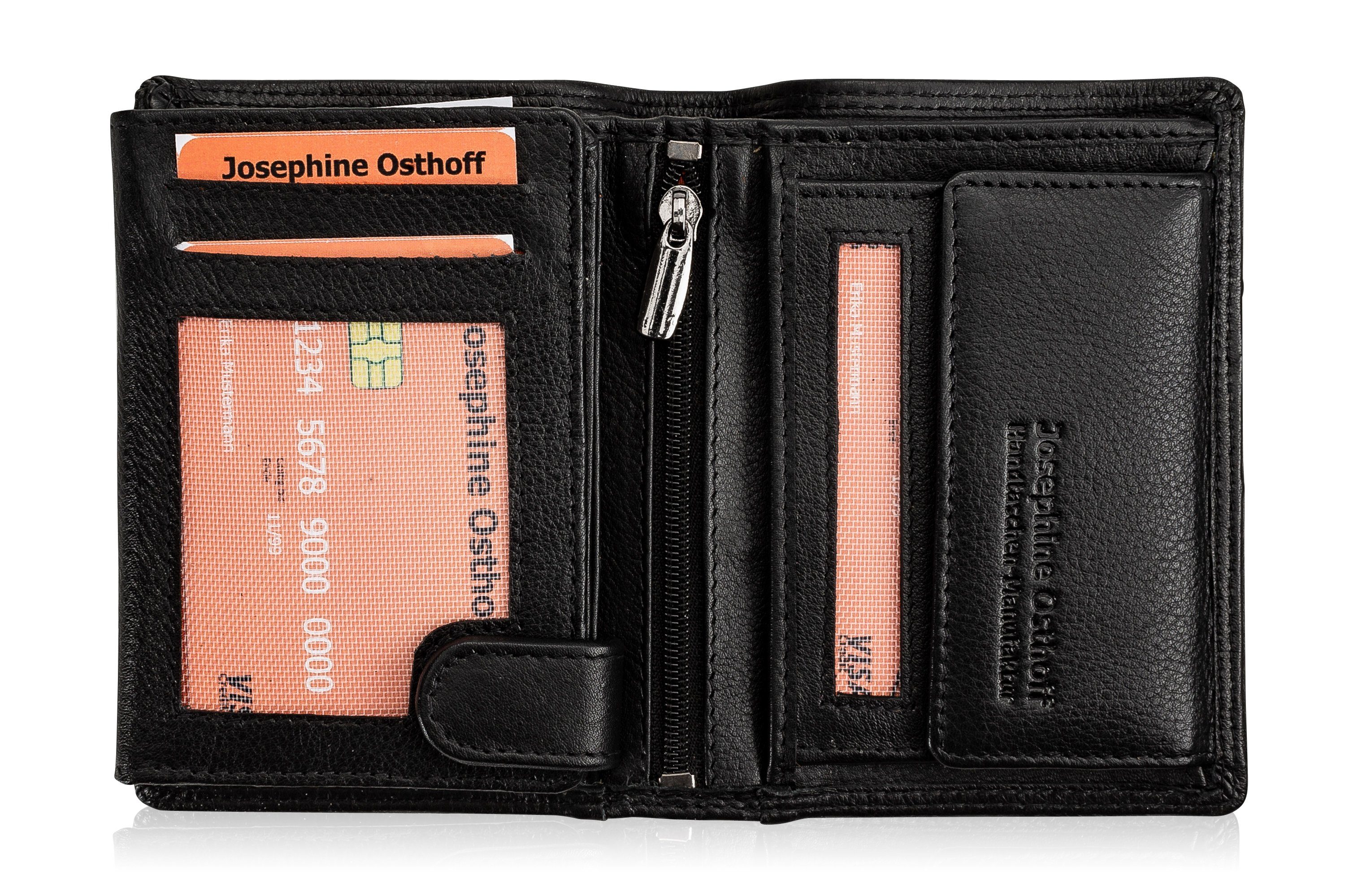 Josephine Osthoff Brieftasche Cash Geldbörse schwarz – Bild 3 von 5