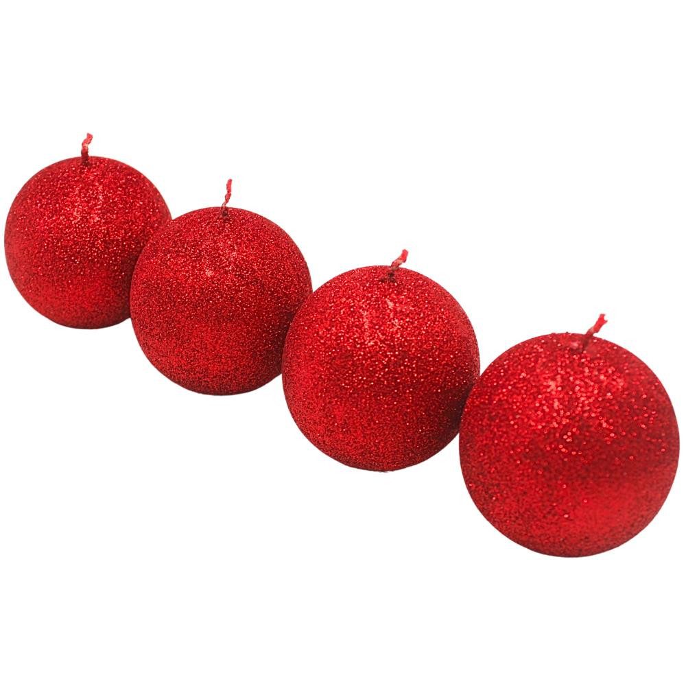 Dekohelden24 Formkerze Glitterkerzen in verschiedenen Varianten günstig online kaufen