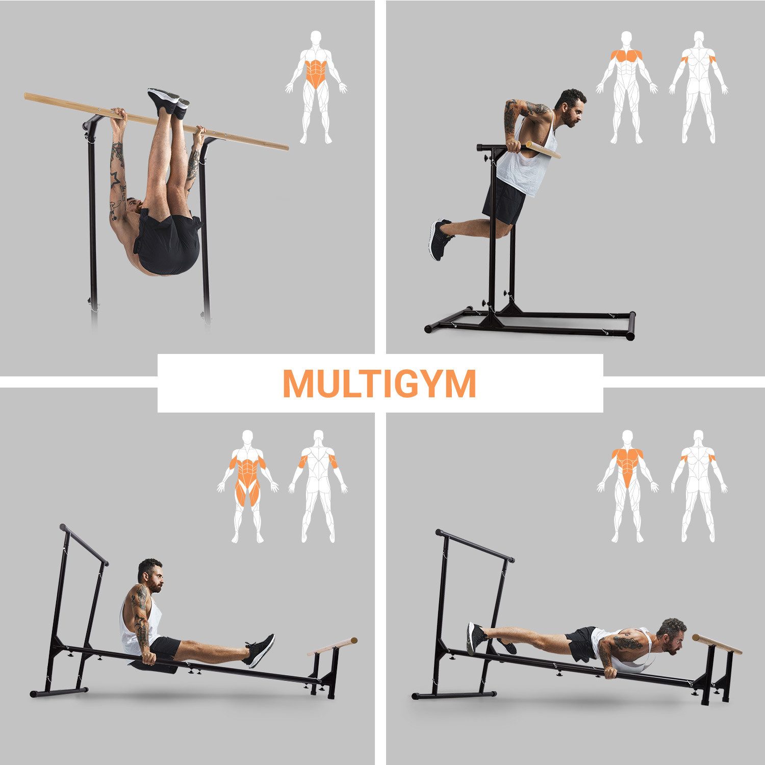 KLARFIT Klimmzugstange T-Trix