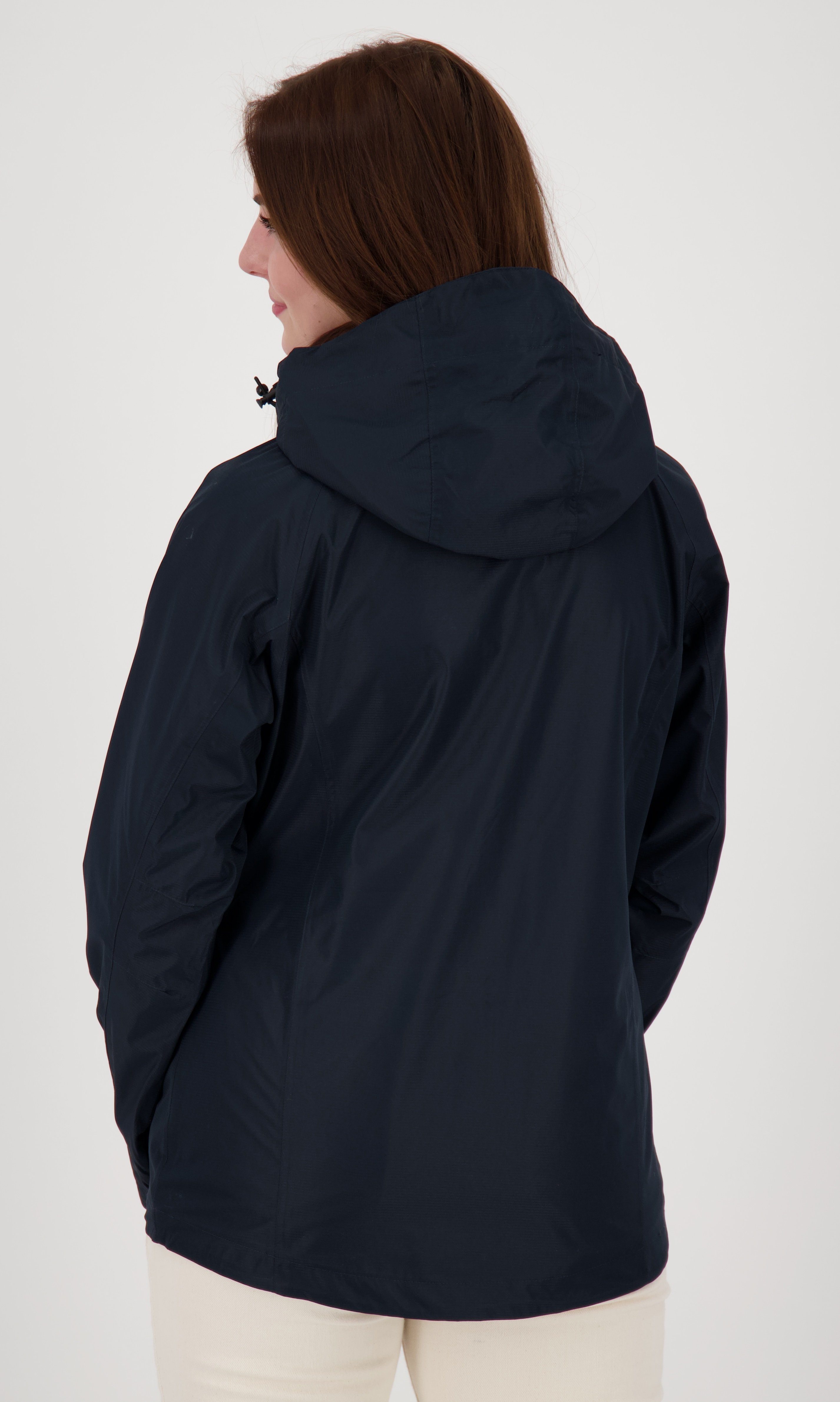 DEPROC Active Regenjacke DURELL NEW CS WOMEN auch in Großen Größen erhältlich. mit abnehmbarer Kapuze – Bild 3 von 5