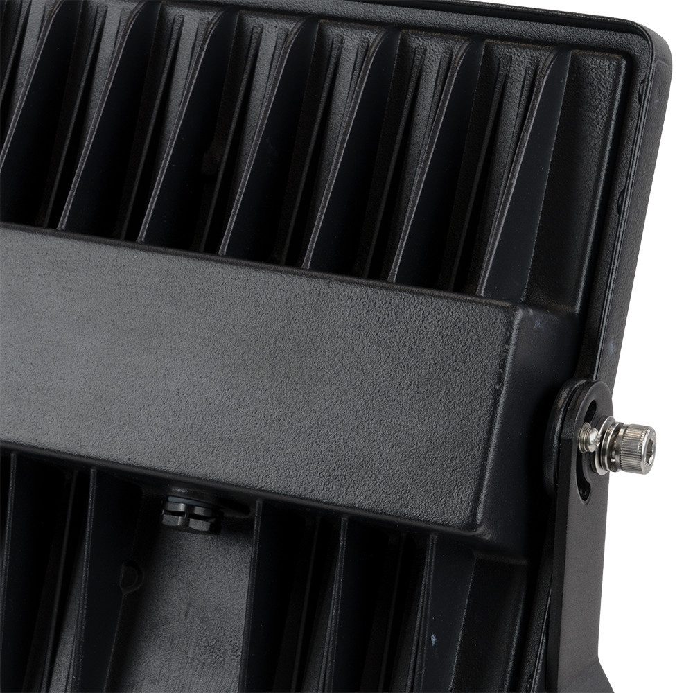 LUXULA LED Flutlichtstrahler LUXULA LED Fluter 500 W 5000 K Neutralweiß Schwarz, LED fest integriert, Neutralweiß – Bild 5 von 5