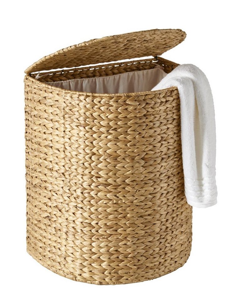 heine home Wäschekorb, Metallgestell mit hochwertiger Wasserhyazinthe