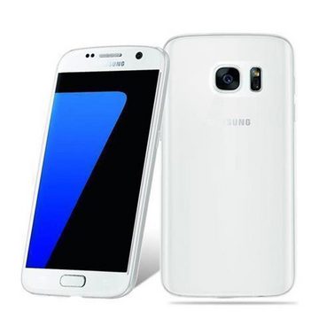 Cadorabo Handyhülle Samsung Galaxy S7 Samsung Galaxy S7, Flexible TPU Silikon Handy Schutzhülle - Hülle - ultra slim