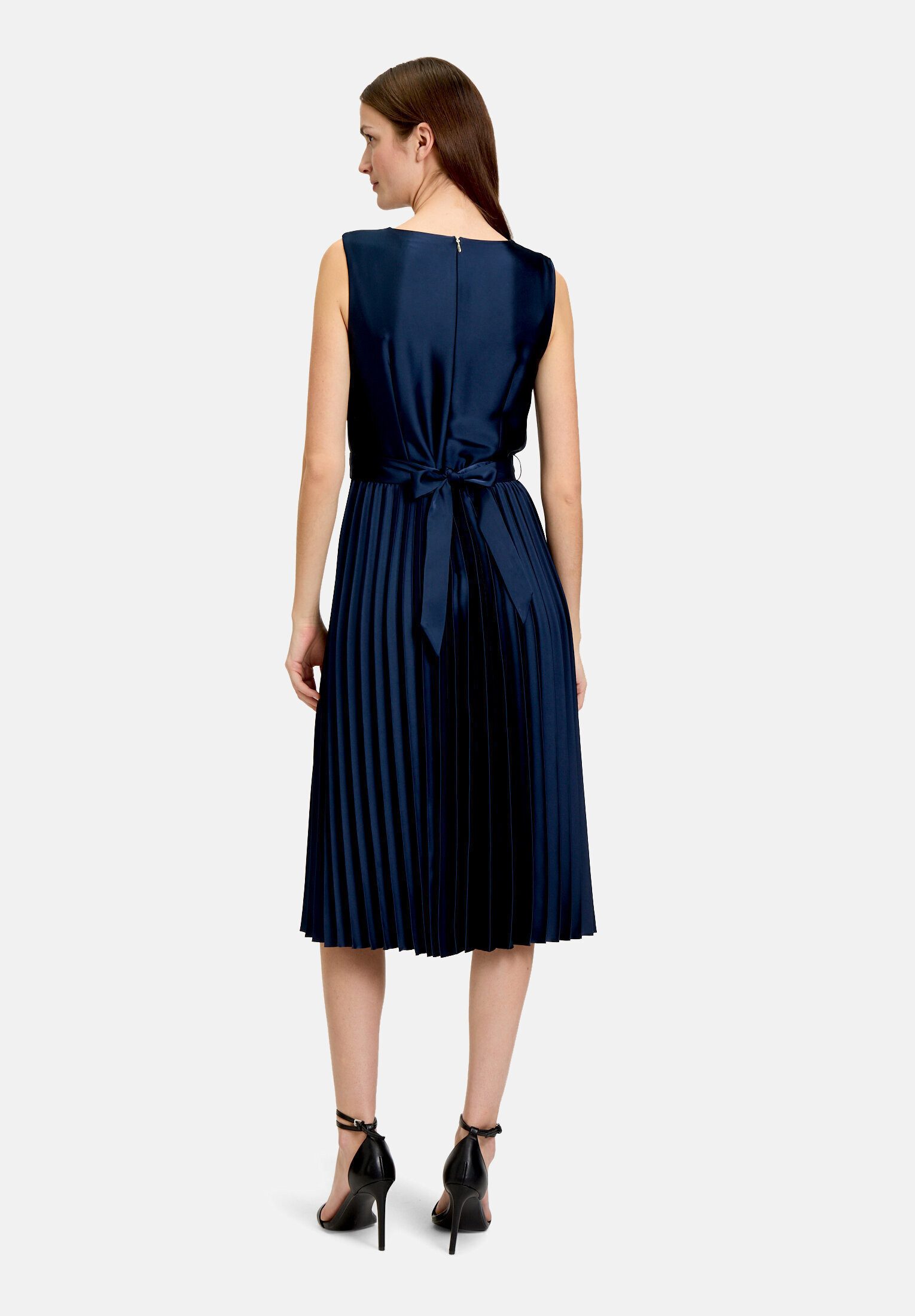Betty&Co Chiffonkleid Damen mit Plissee Plissee