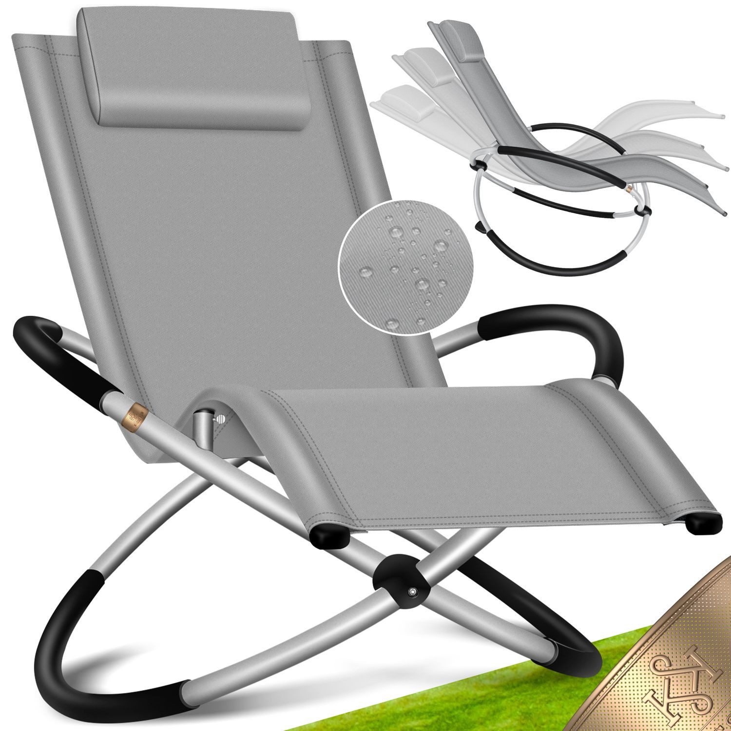 KESSER Gartenliege, Relaxliege Liegestuhl Gartenliege Gartenstuhl günstig online kaufen