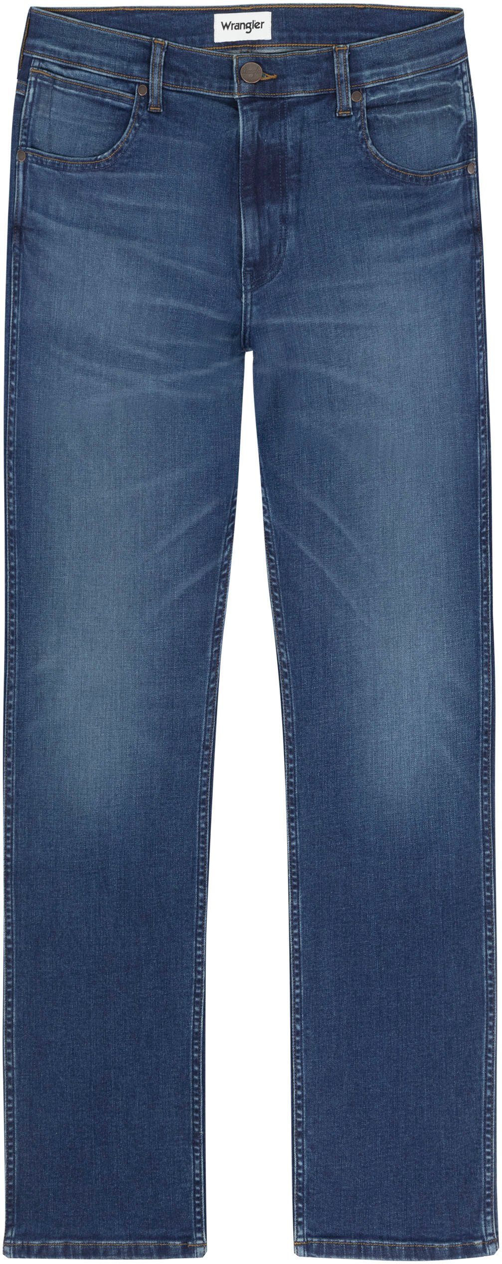 Wrangler Stretch-Jeans Greensboro Straight Straight Regular verve Regular