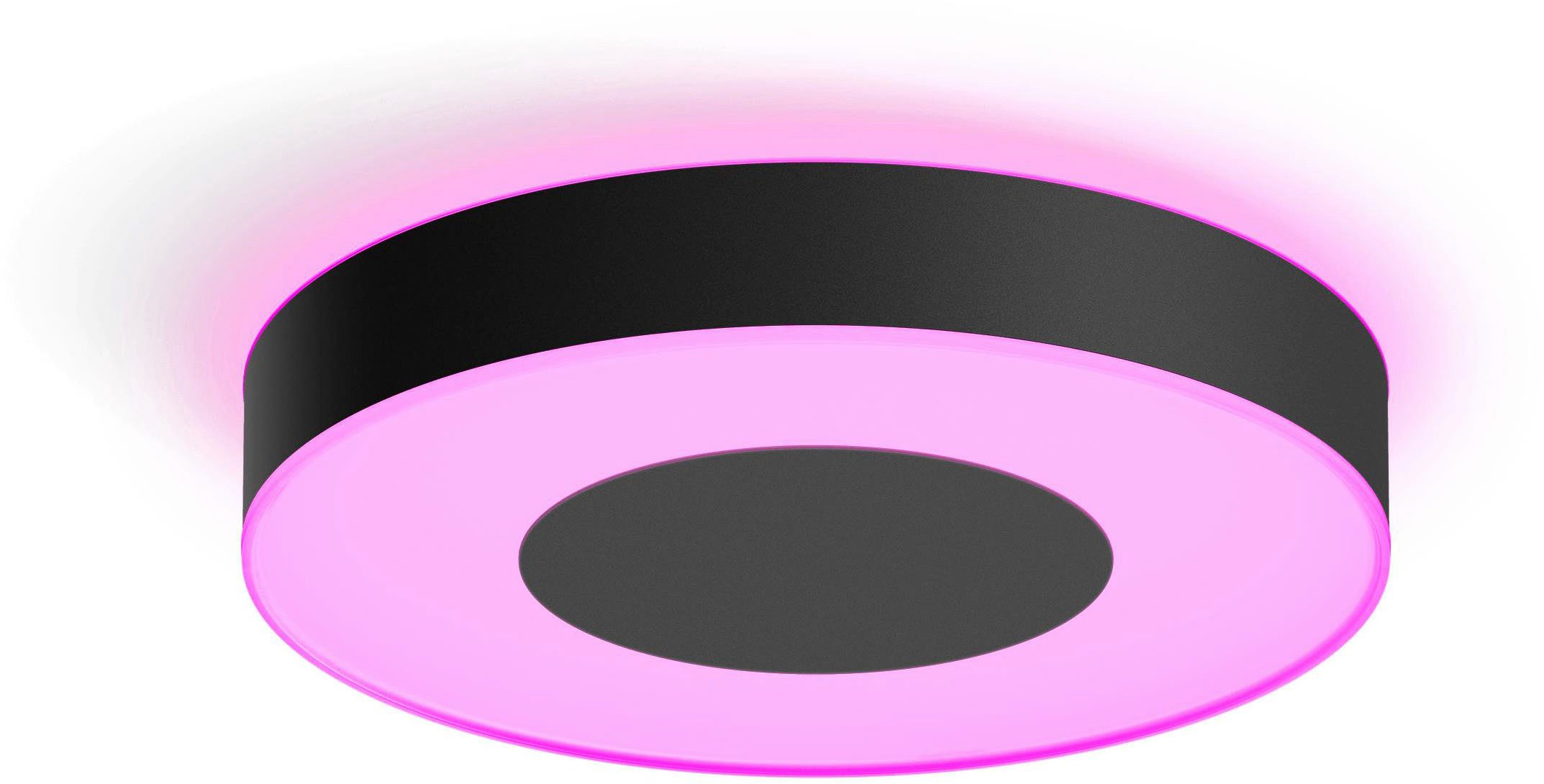 Philips Hue LED Deckenleuchte White & Color Ambiance Infuse Deckenleuchte L, Abschaltautomatik, Bluetooth, CCT - über Fernbedienung, Dimmfunktion, Farbsteuerung, Farbwechsel, Leuchtdauer einstellbar, Memoryfunktion, Nachtlichtfunktion, RGB, Smart Home, Timerfunktion, dimmbar über Fernbedienung, erweiterbar, mehrere Helligkeitsstufen, LED fest integriert, RGB