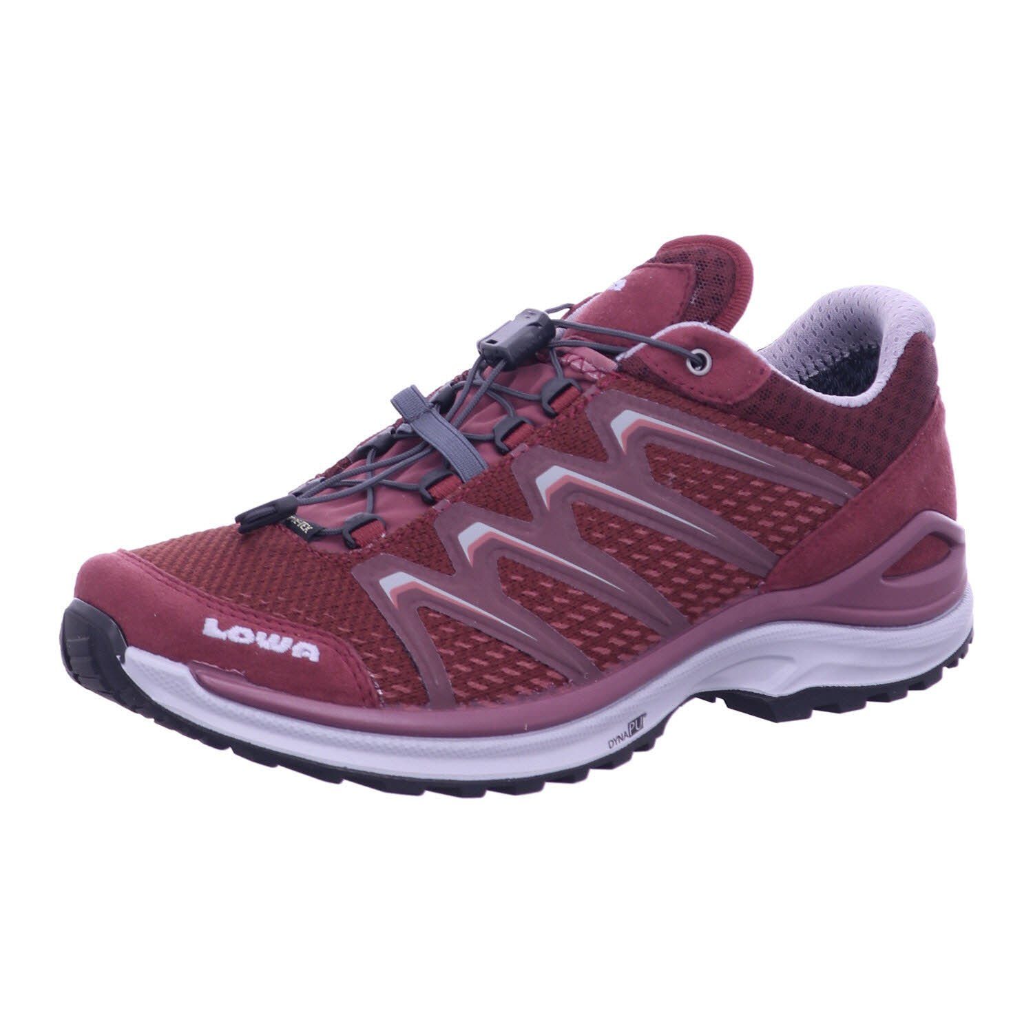 Lowa MADDOX GTX LO WS Outdoorschuh (2-tlg) mit LOWA ENDURO EVO Gummisohle bordeaux/koralle