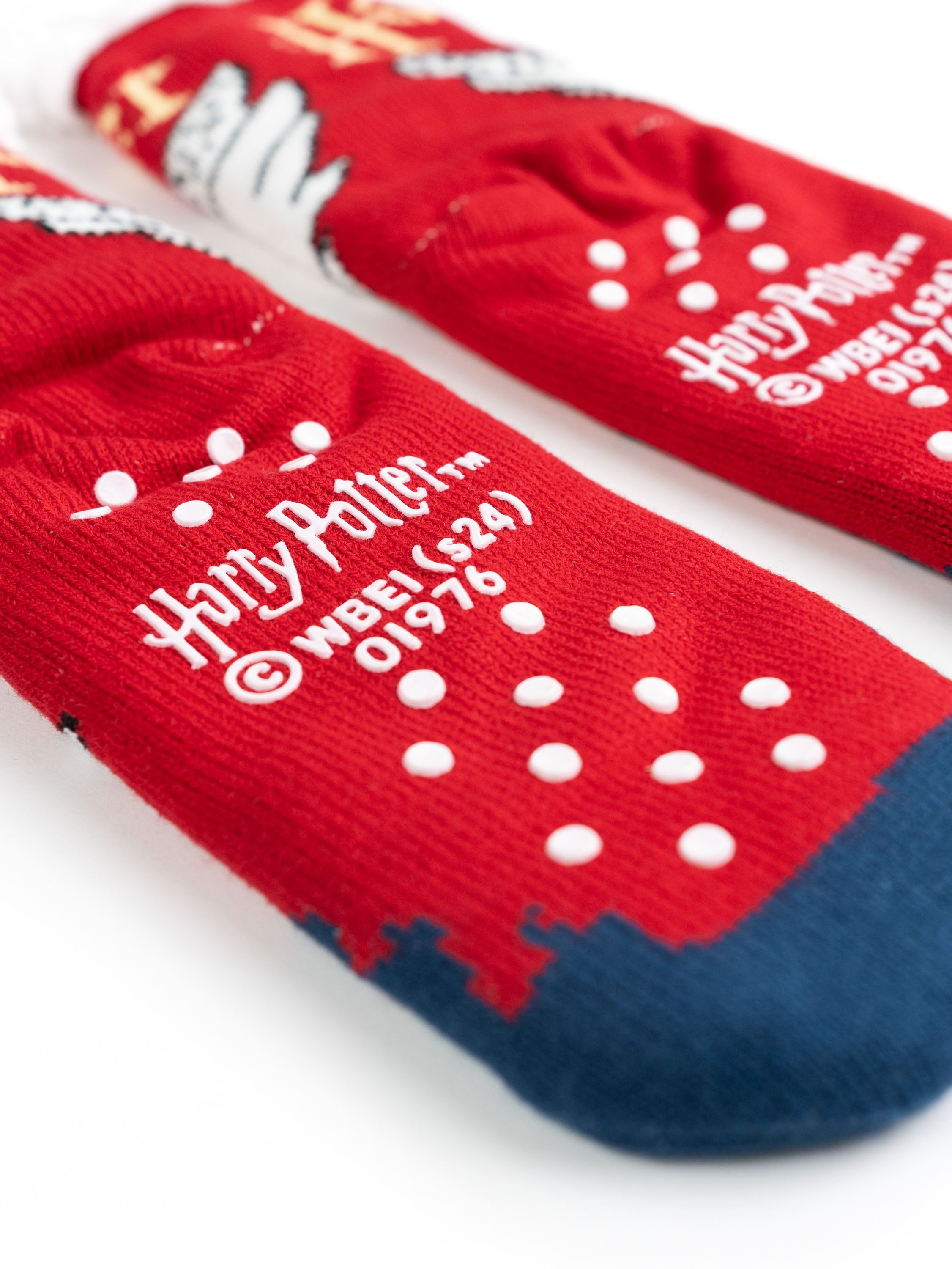 United Labels® Haussocken Harry Potter Hüttensocken Hedwig Haussocken warme Kuschelsocken