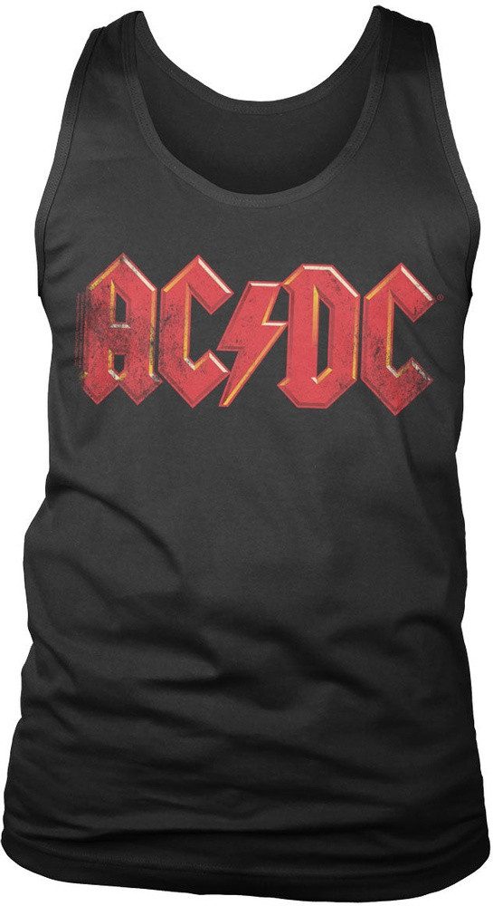 AC/DC T-Shirt Distressed Logo Tank Top