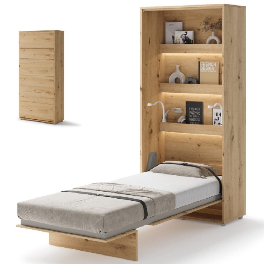 yourhouse24 Schrankbett Bed Concept Vertikal Gästebett günstig online kaufen