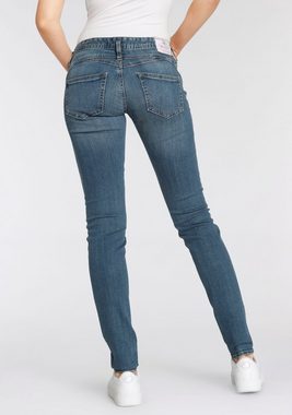 Herrlicher Slim-fit-Jeans GINA SLIM POWERSTRETCH mit seitlichem Keileinsatz