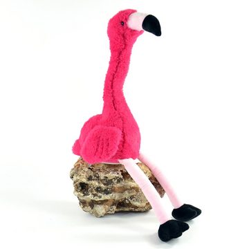 Kögler Kuscheltier Labertier FLAMINGO Peet labert nach und tanzt 34,5cm