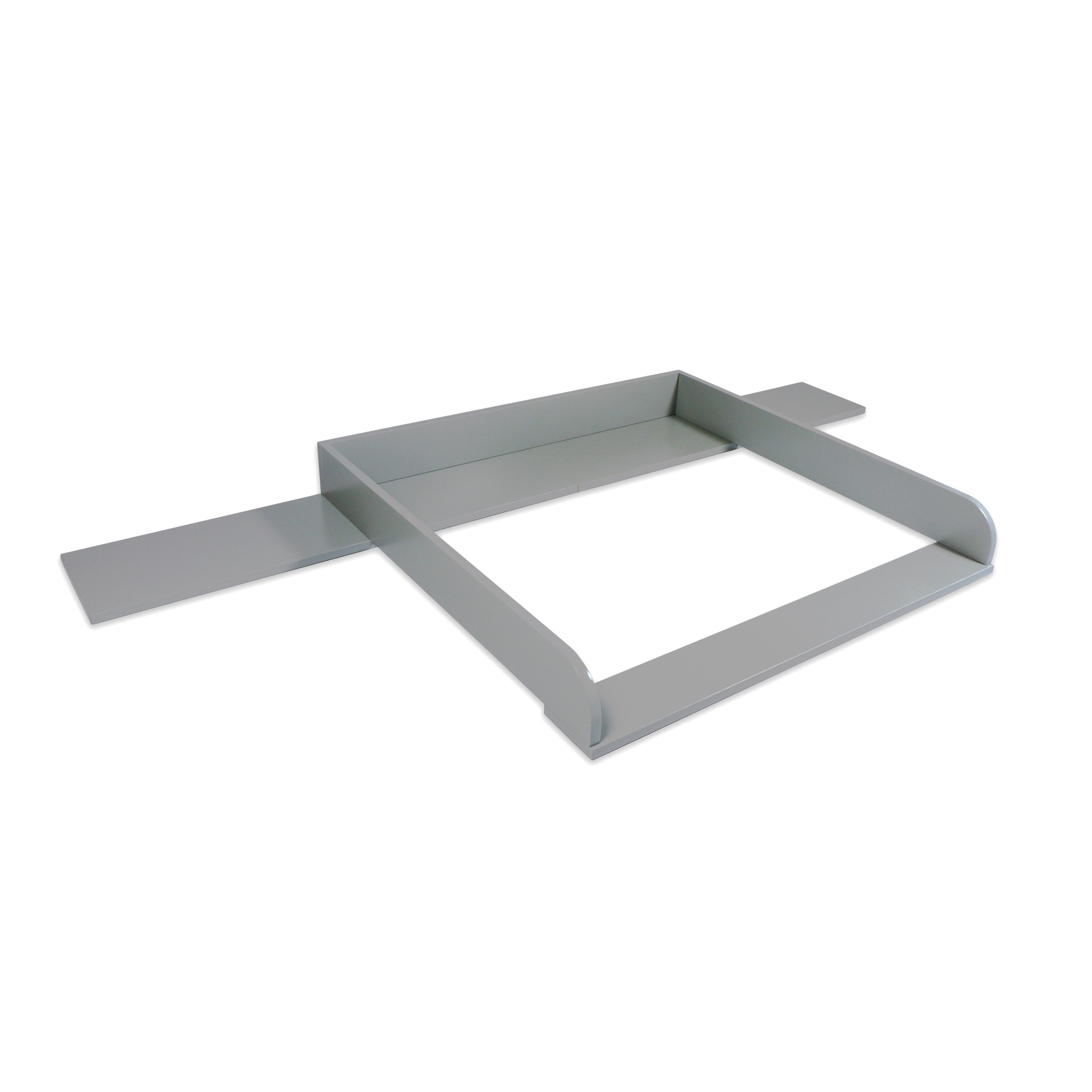 Puckdaddy GmbH Wickelaufsatz Lorenz (159,5x78x10cm) für IKEA Malm Kommoden