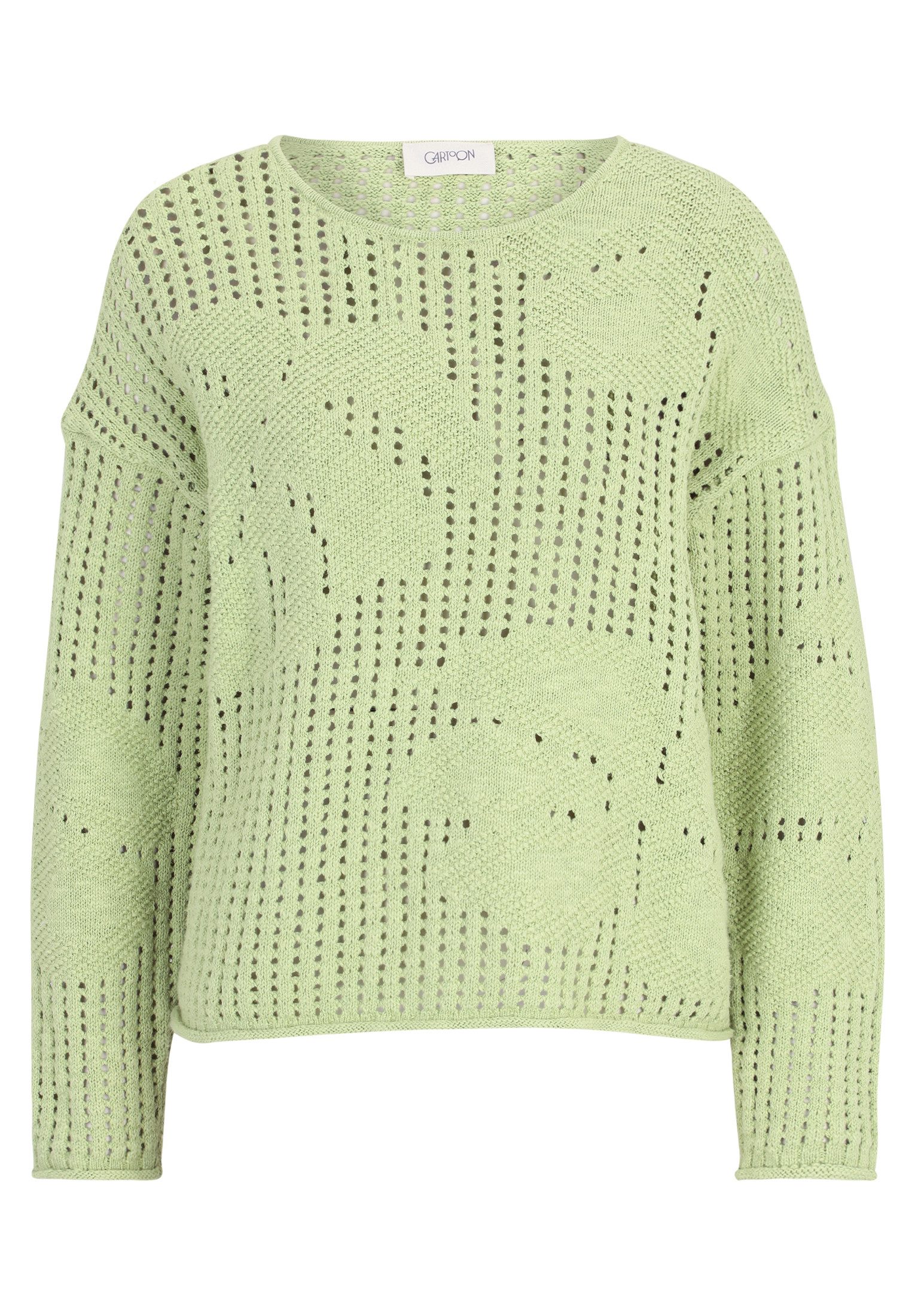 Cartoon Strickpullover Cartoon Damen Strickpullover mit günstig online kaufen
