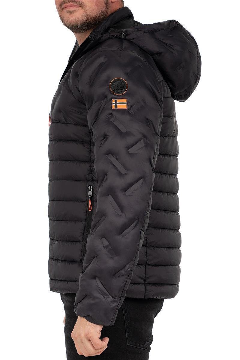 Geo Norway Allwetterjacke Herren Jacke baburator mit abnehmbarer Kapuze