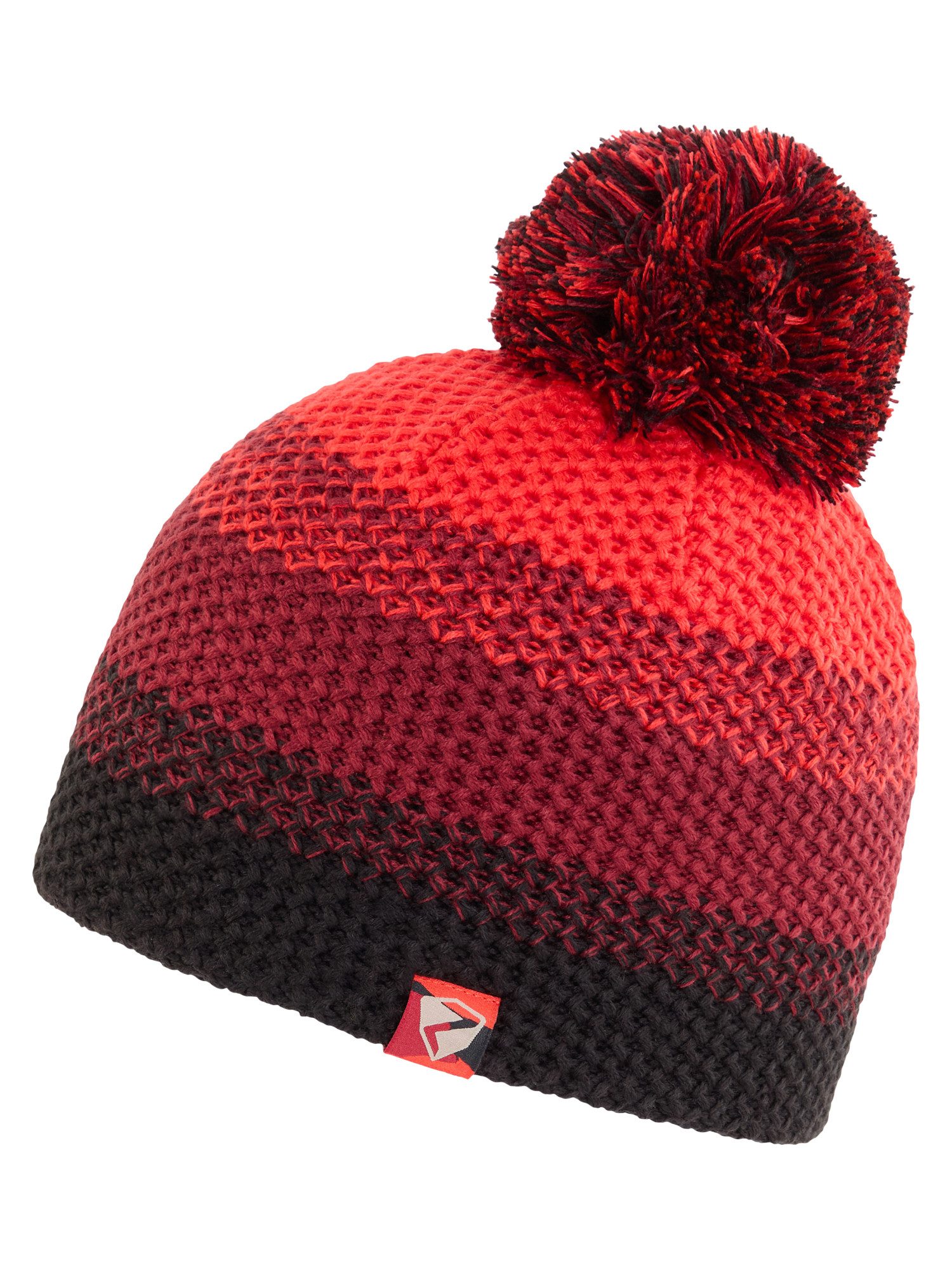 Ziener Strickmütze ISHI-Z JUNIOR warm, weiches Fleecefutter, reflektierende Elemente