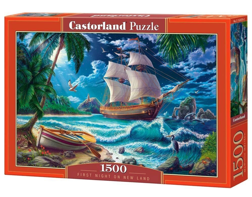 Castorland Puzzleteile Night Teile C-152070-2 First Puzzle Land NEU, - New 1500 Castorland Puzzle on