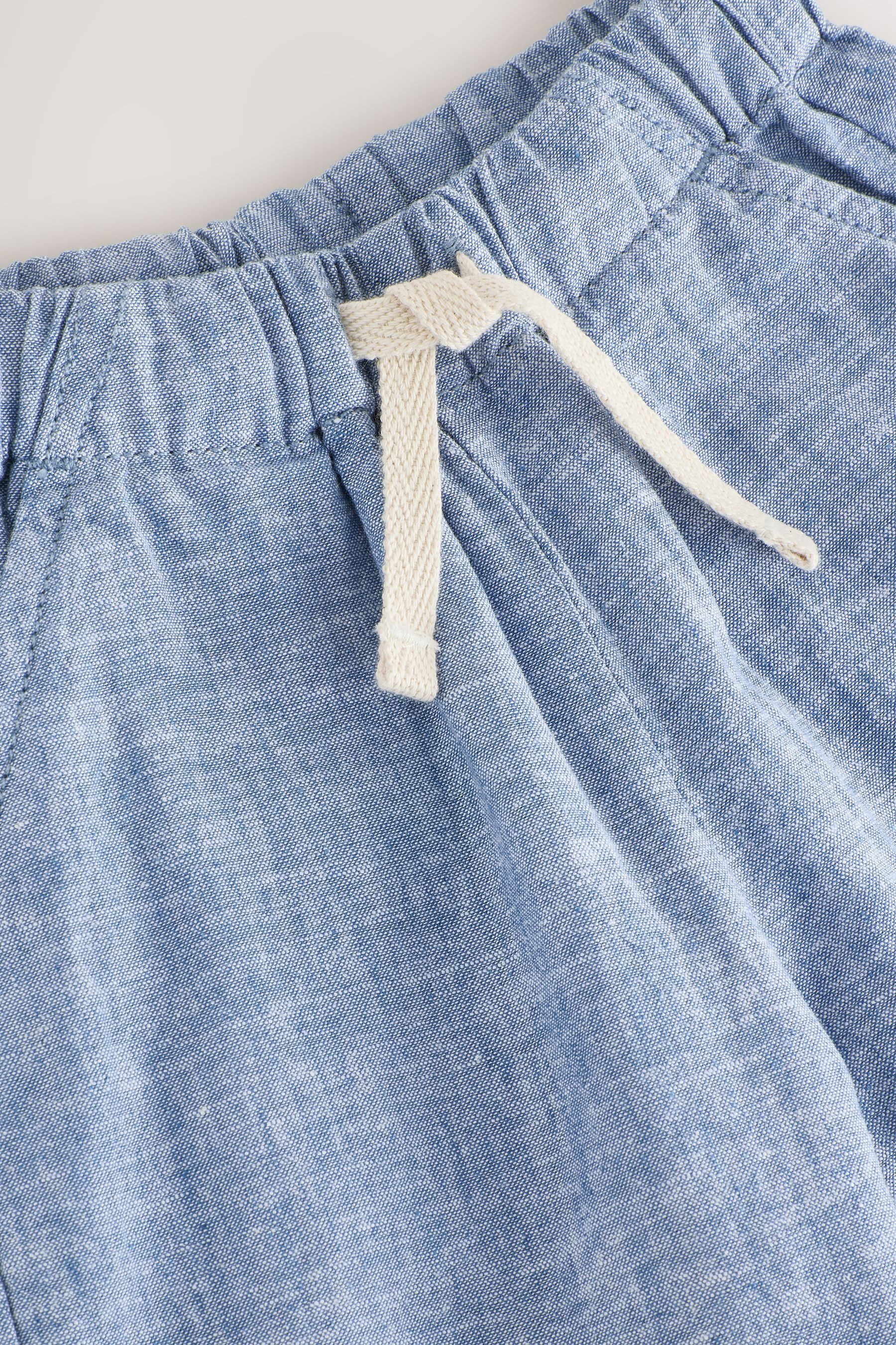 Next Schlupfhose Schlupf-Hose aus Leinenmischung, weite Passform (1-tlg)