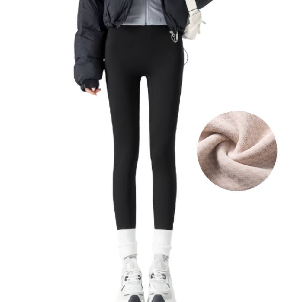 Blusmart Thermoleggings Damen-Warme-Leggings 7/8-Länge für den Winter (Verd günstig online kaufen