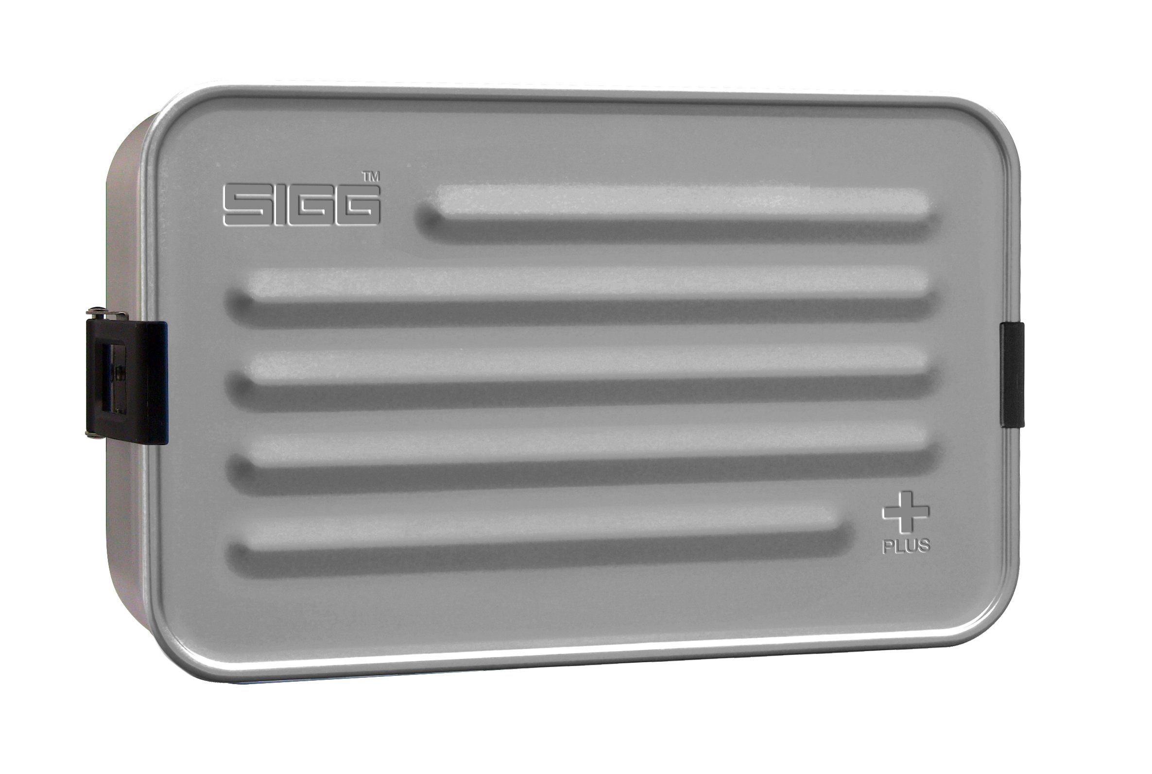 Sigg Lunchbox SIGG Brotdose, Frühstücksdose, Metal Box 'Plus', Alu, langlebig und federleicht, mit Kunststoffeinsatz und Trenner