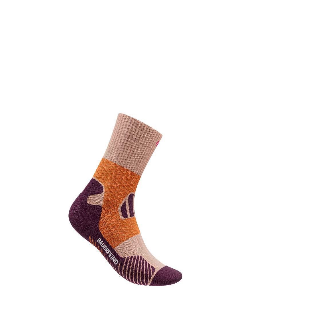 Bauerfeind Kompressionsstrümpfe Trail Run Mid Cut Socks, Women für das Laufen im Gelände entwickelt