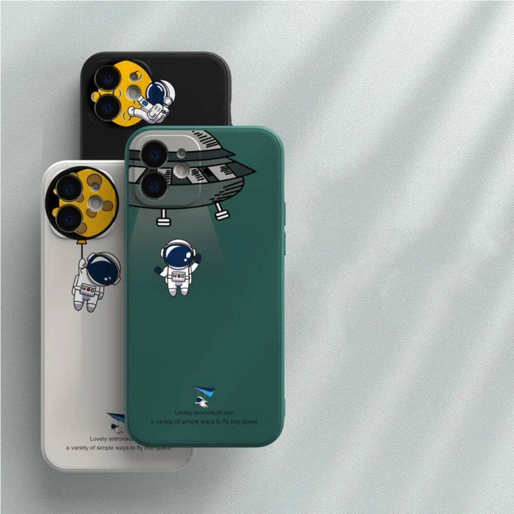COFI 1453 Handyhülle Hülle Astronaut Nasa Handy-Hülle Cover Bumper