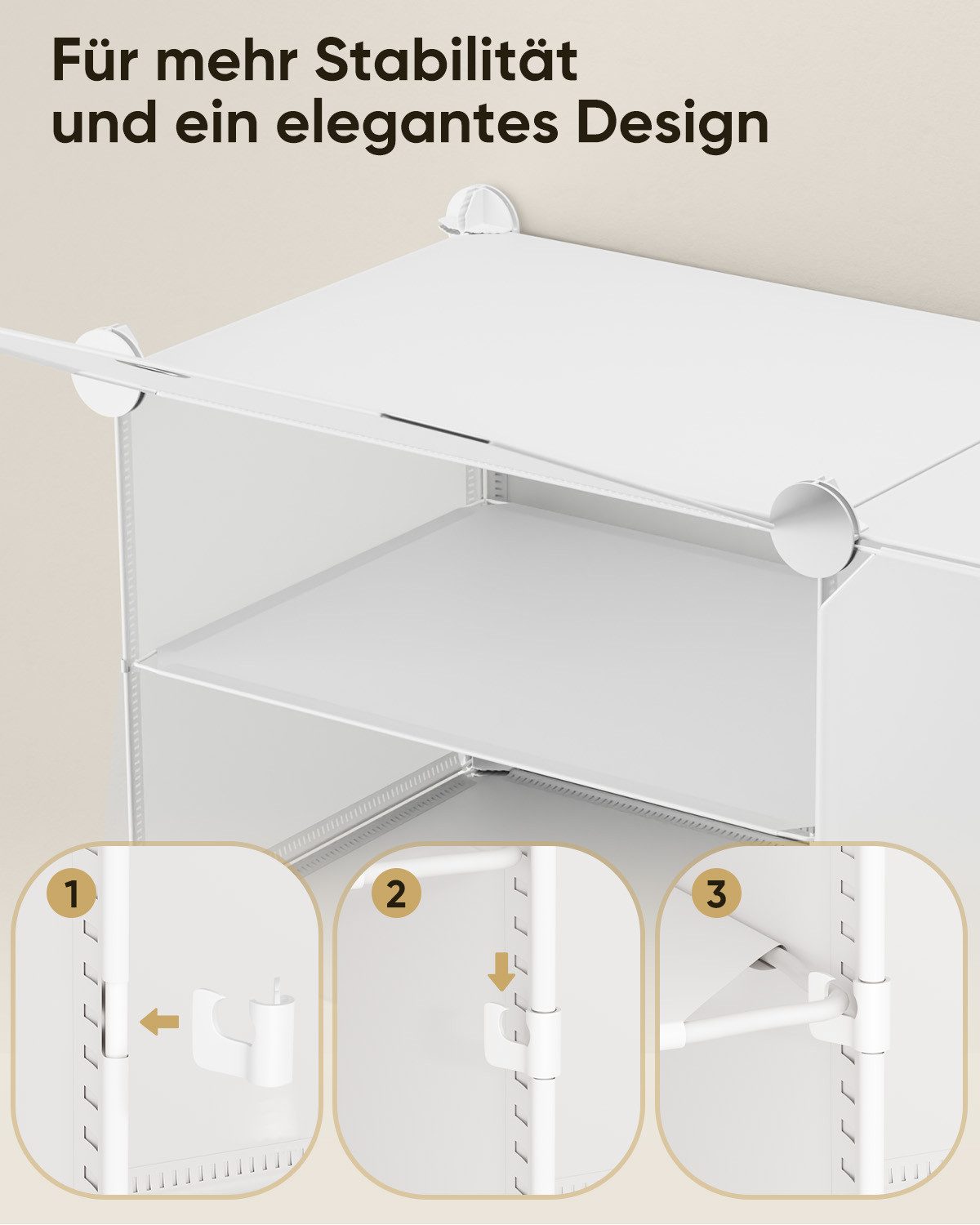 Sekey Schuhregal Schuhregal Schuhschrank Schuh-Organizer Stecksystem DIY-Re günstig online kaufen