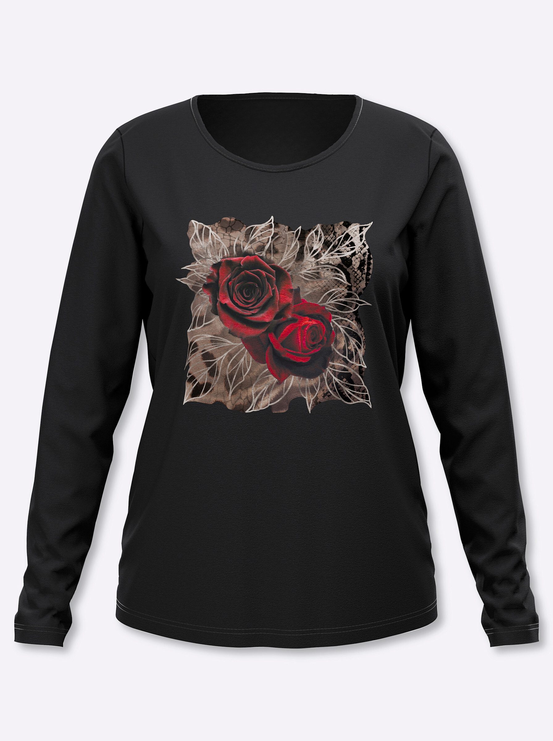 Sieh an! T-Shirt Langarm-Shirt Langarm – Bild 4 von 5