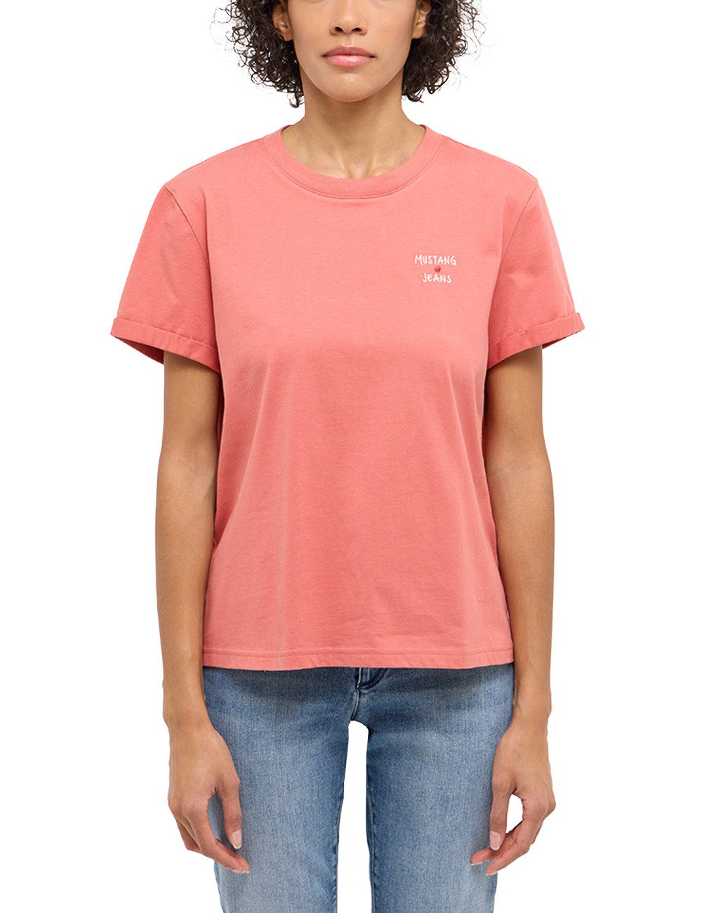 MUSTANG Kurzarmshirt Damen Style Monroe