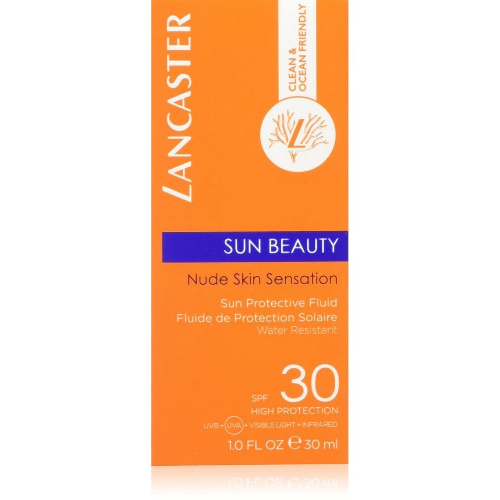 LANCASTER Sonnenschutzcreme Sun Beauty Fluido Facial Protector Spf30 30ml