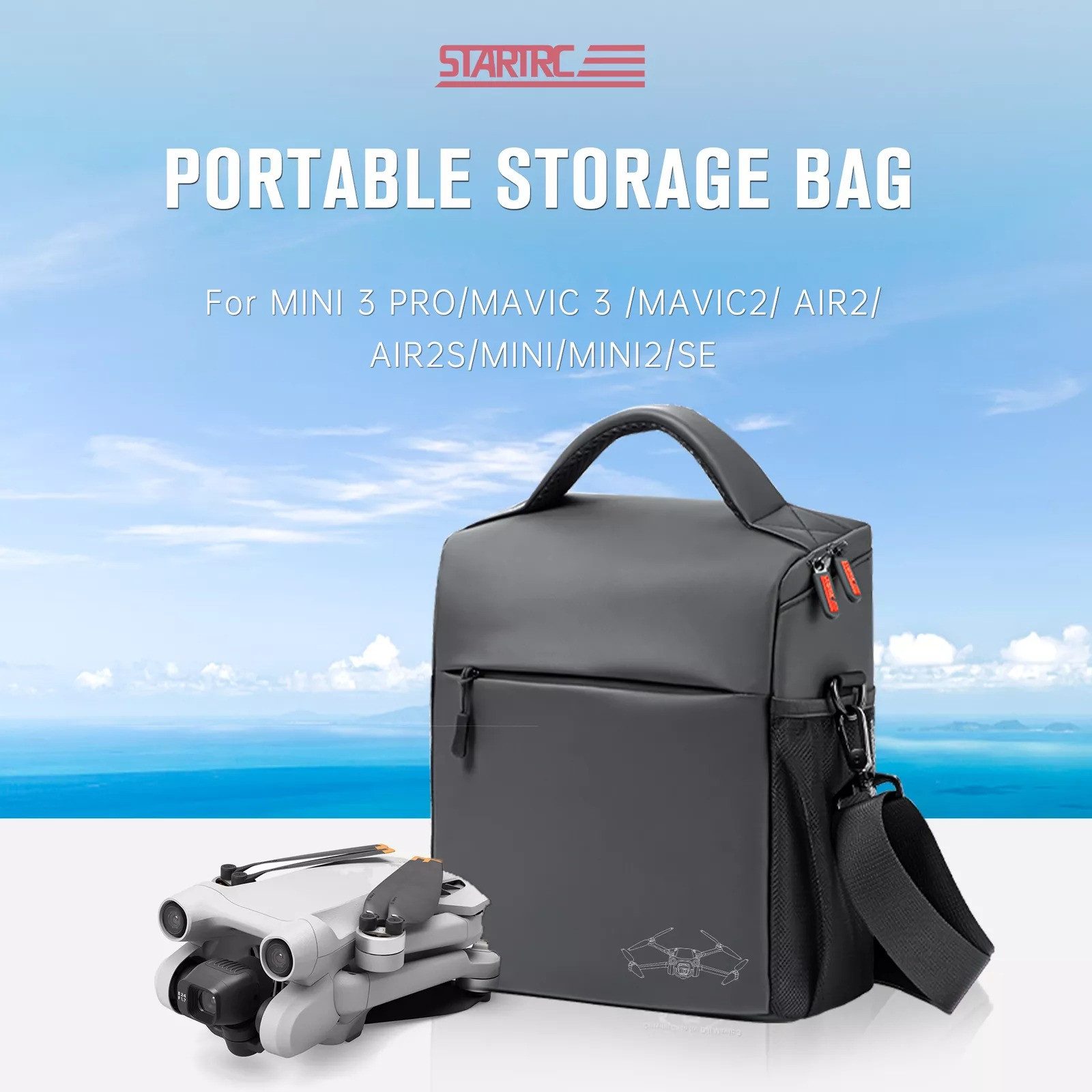 STARTRC Drohnen-Tasche Koffer für DJI Mavic günstig online kaufen