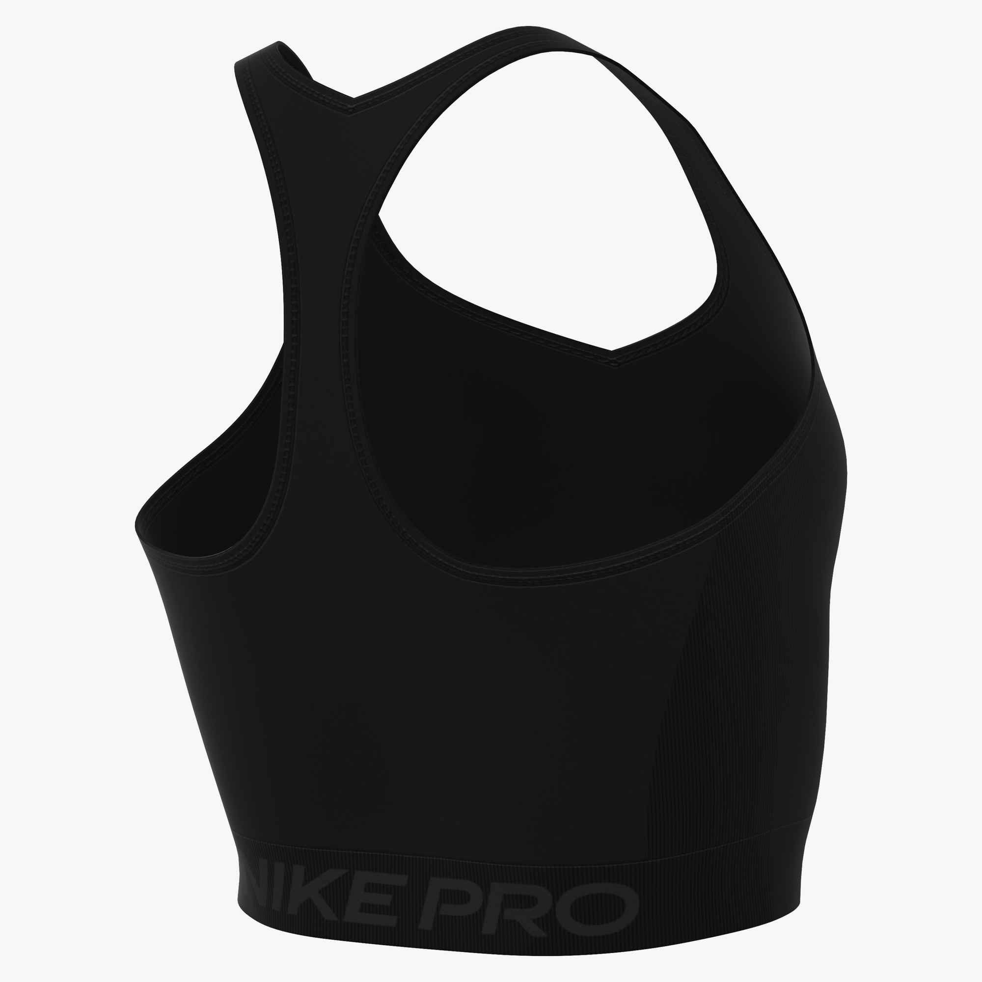 Nike Tanktop Nike Pro Seamless Women's Dri-FIT Cropped Tank Top nahtloser Look, leichtes, weiches Material, besonders dehnbares Gewebe – Bild 4 von 4