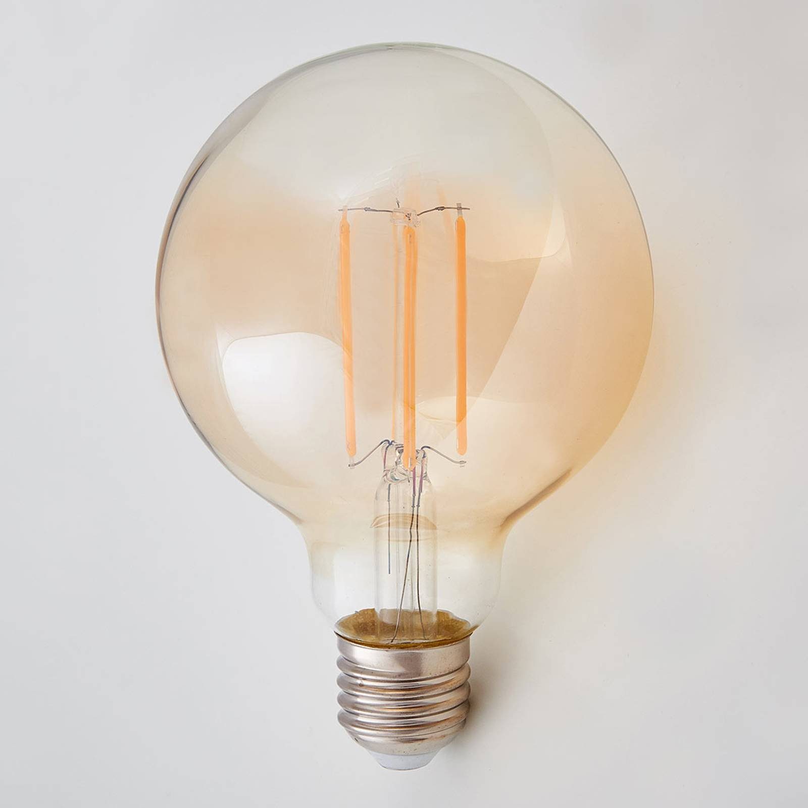 Lindby LED-Leuchtmittel E27 LED, E27, warmweiß, Glas, E27, Leuchtmittel LED-Lampen Energiesparlampe