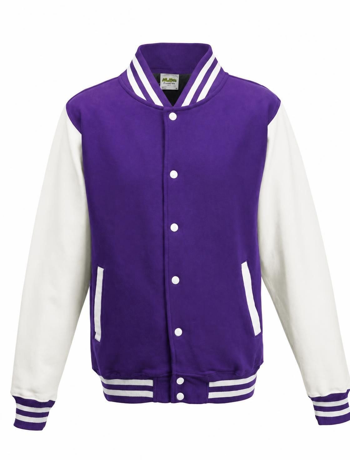 Just Hoods Sweatjacke Varsity Jacket / College Jacke
