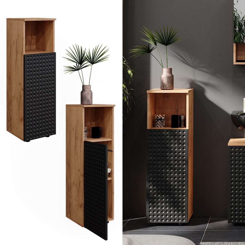Vicco Midischrank Irma, Goldkraft Eiche/Anthrazit, 30 günstig online kaufen