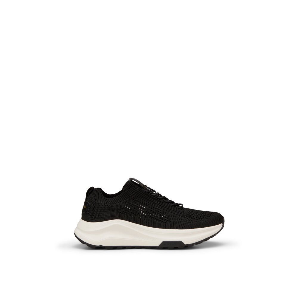 Marc O'Polo Marc O´Polo - Strick-Sneaker Model Liv - Schwarz Slipper