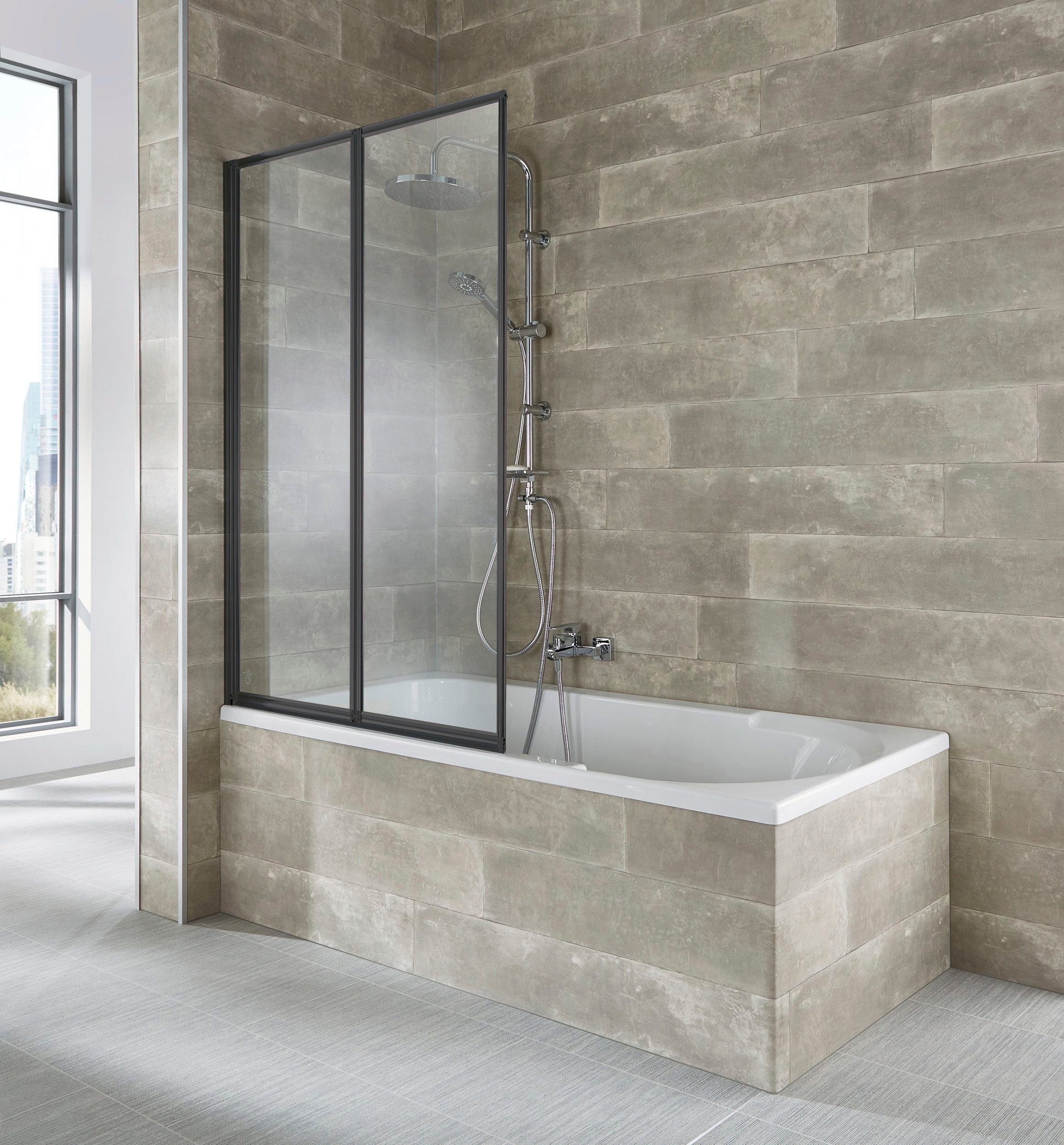 welltime Badewannenaufsatz Nassau, Einscheibensicherheitsglas, (2 tlg), günstig online kaufen