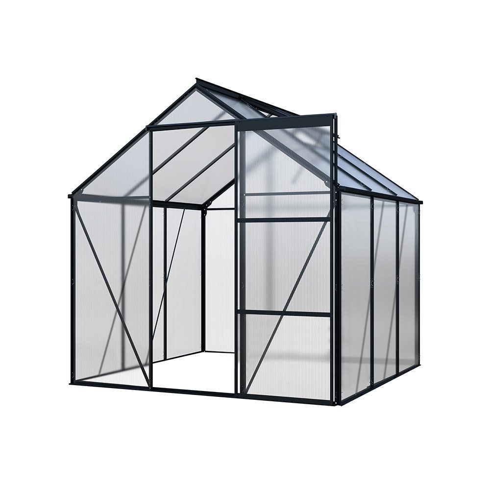 HOME DELUXE Gewächshaus WALENA, 4 mm Wandstärke
