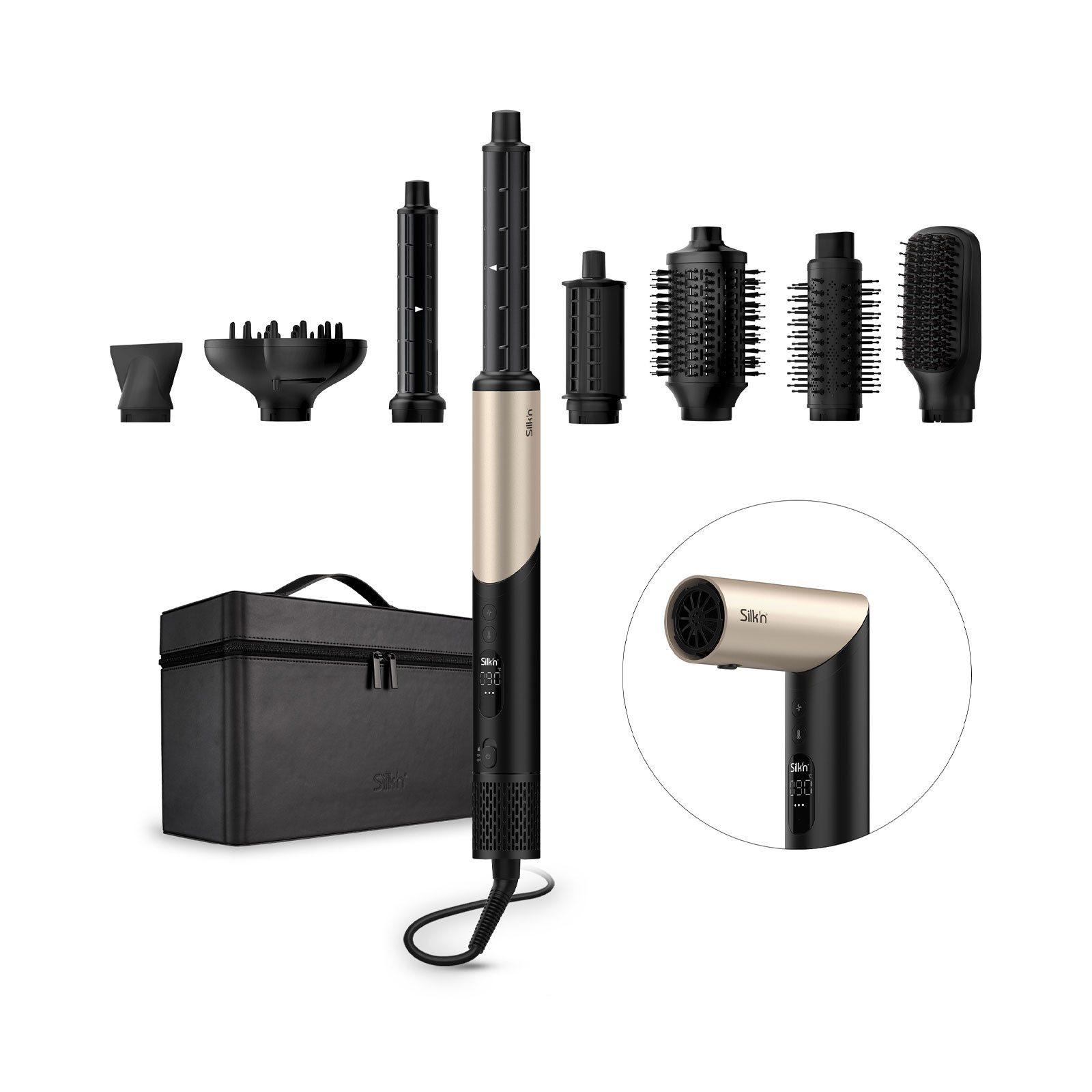 Silk'n Multihaarstyler SIF008, DeFrizz-Aufsatz