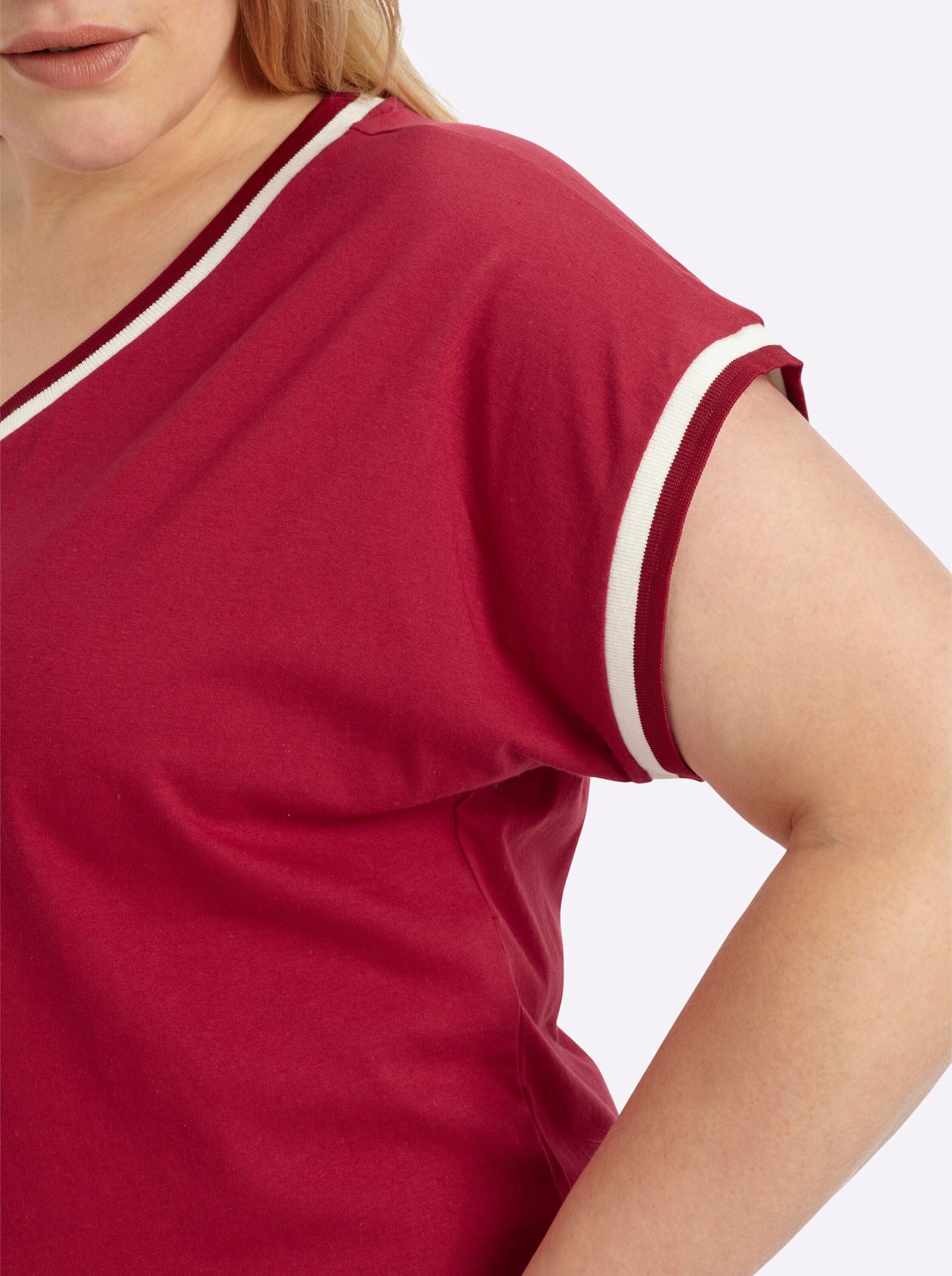 Sieh an! T-Shirt Kurzarm-Shirt Extra kurz