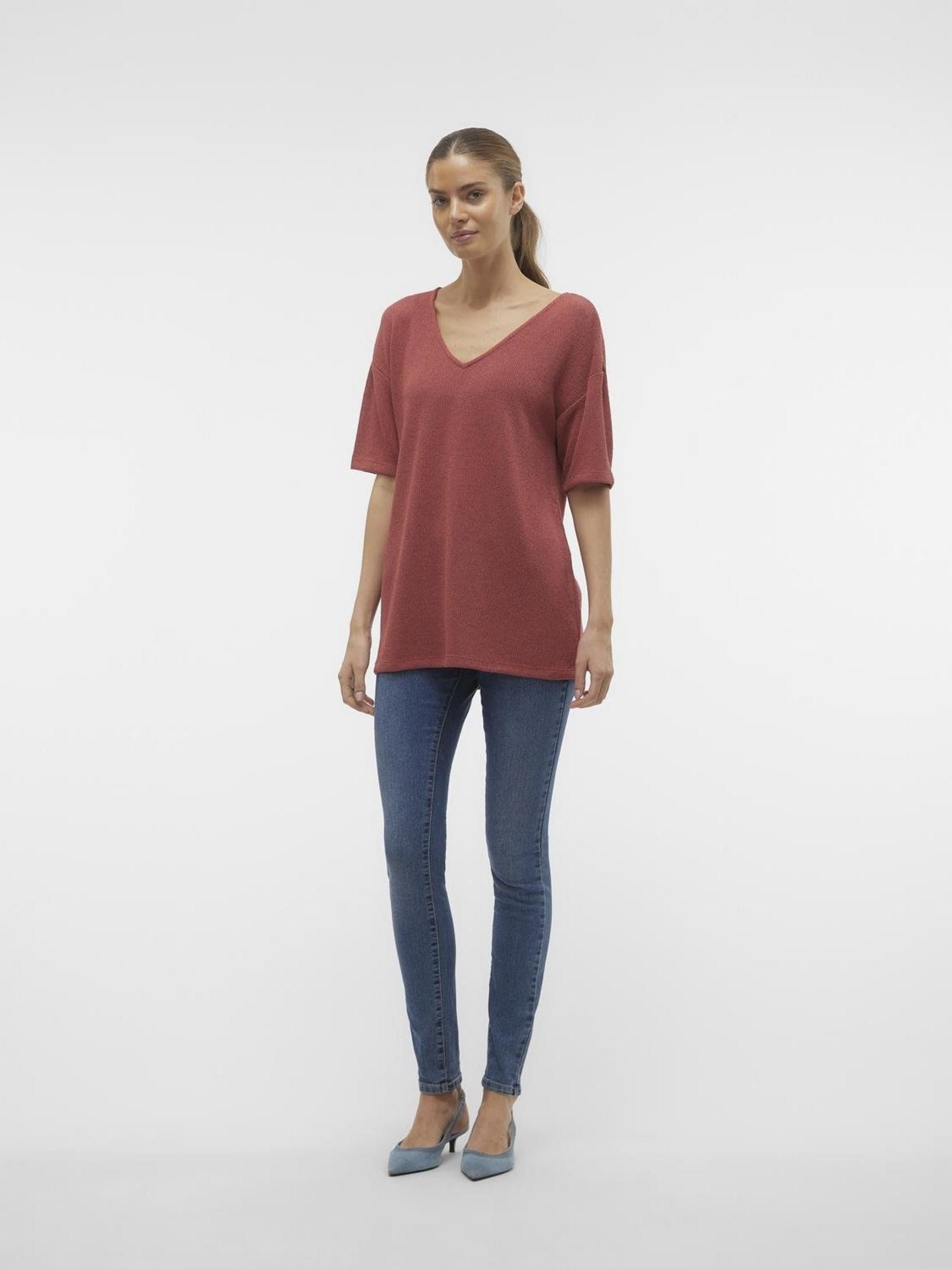 Vero Moda V-Ausschnitt-Pullover