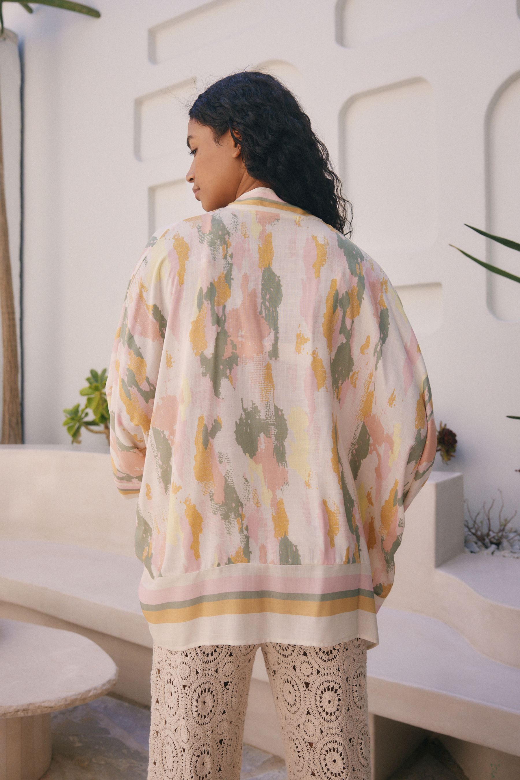 Next Blusenkimono Kurzer Kimono-Überwurf (1-tlg) günstig online kaufen