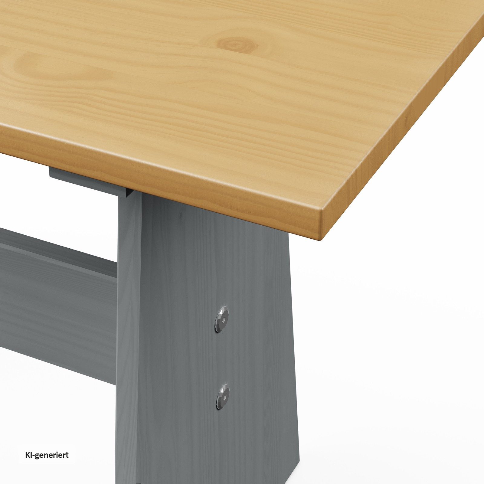 HTI-Living Eckbank Eckbankgruppe Marija (Set, 3-St., 1 Esstisch, 1 Eckbank mit Rücklehne, 1 Sitzbank), Esstisch Eck- und Sitzbank Landhausstil – Bild 5 von 5