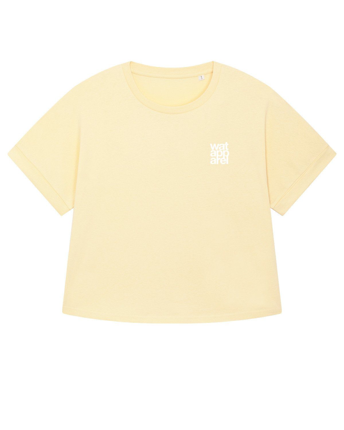 wat? Apparel Print-Shirt Basic Collider (1-tlg) Butter