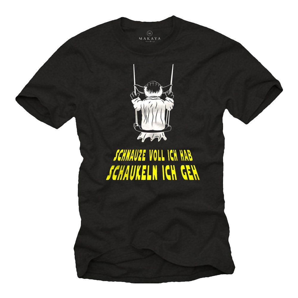 Print-Shirt Herren Coole Witzige Lusitge Sprüche Motive Funshirt Funny Aufdruck