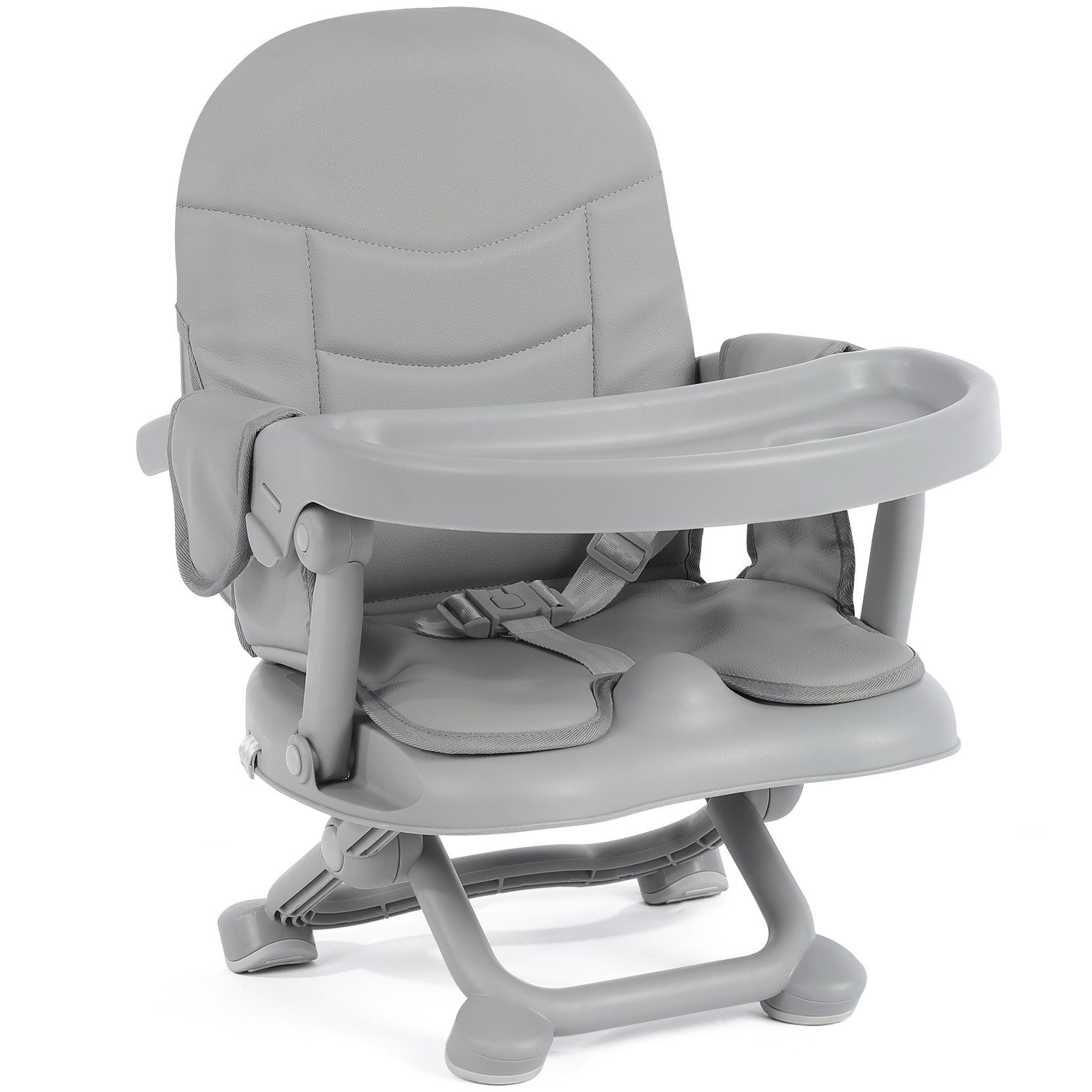 OUNUO Kinderstuhl Sitzerhöhung Baby Tragbar Stuhl Booster Sitz mit Tablett günstig online kaufen