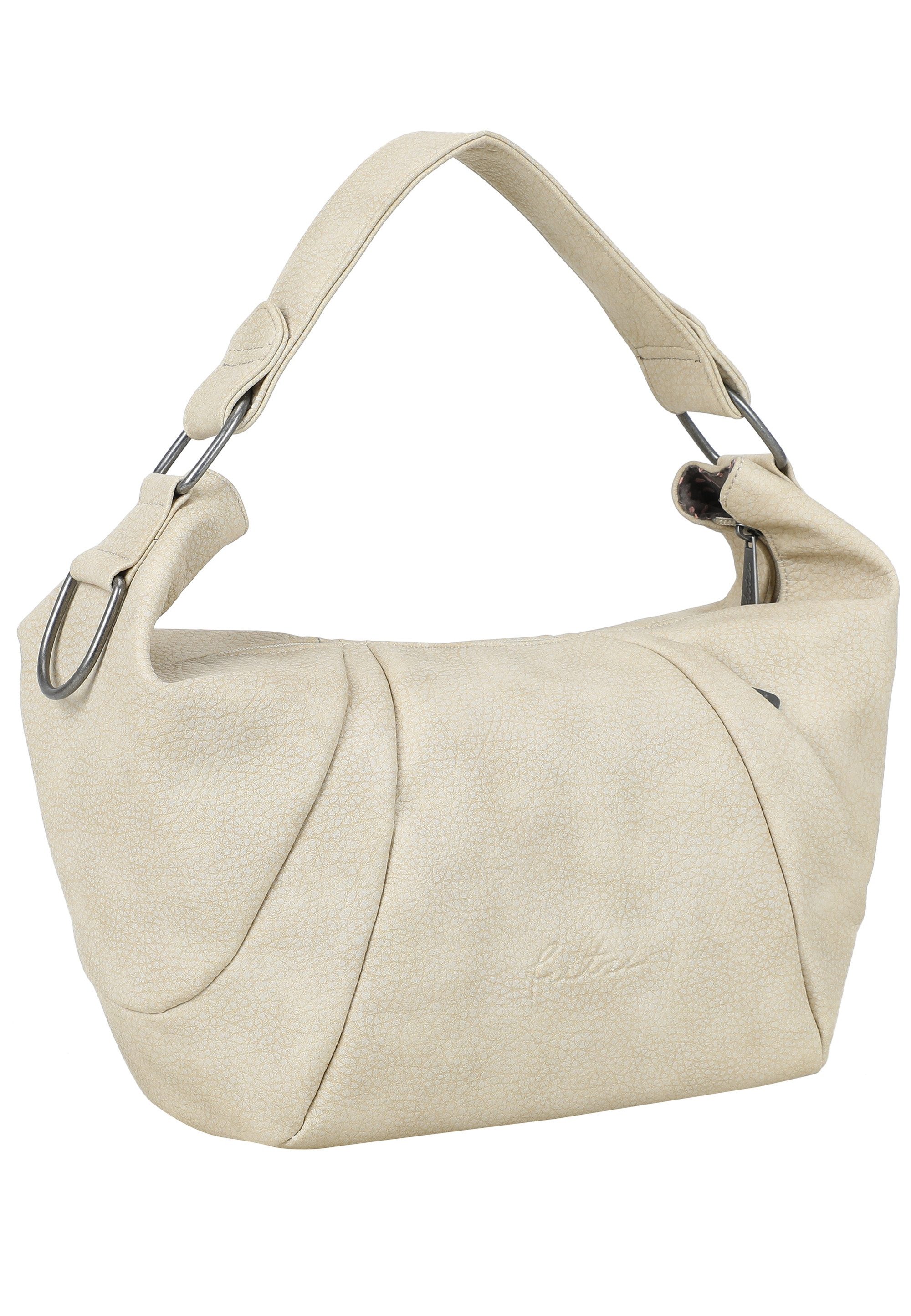 Fritzi aus Preußen Henkeltasche Croissant Hobo, mit dekorativen Hardware-Schnallen an den Seiten
